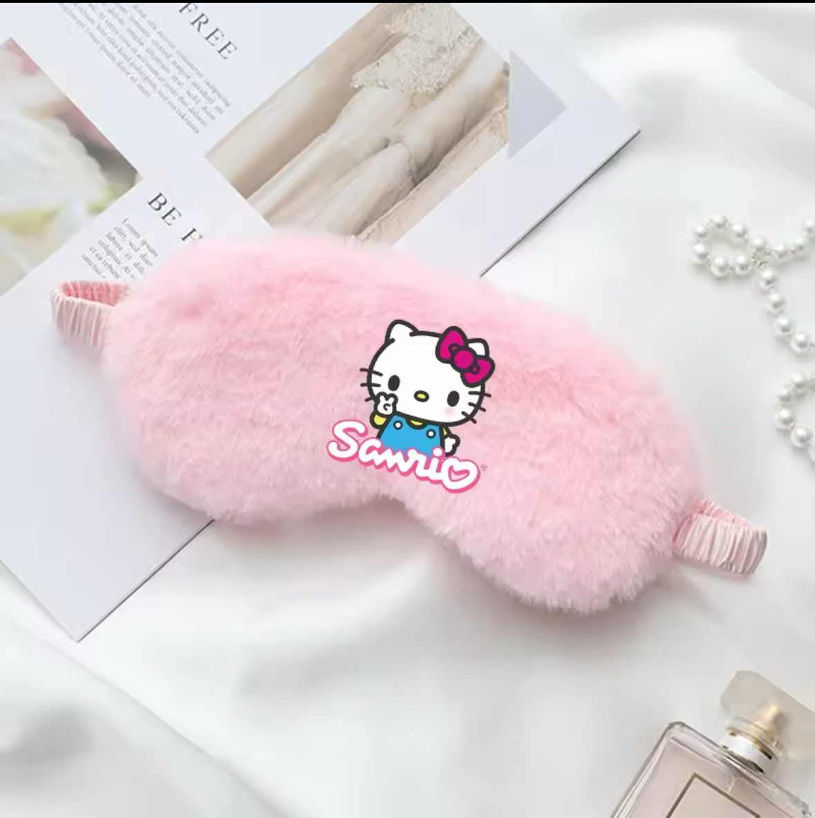 😴 Masque de Sommeil "Hello Kitty"  💖