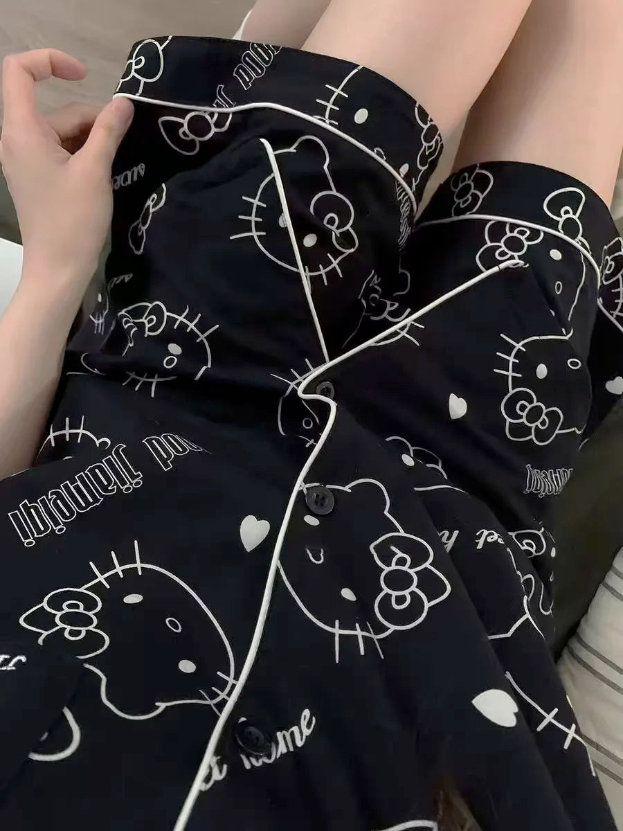 🌸Ensemble Pyjama "Hello Kitty" 2 Pièces