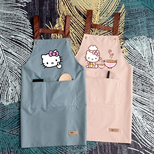 🍽️ Tablier "Hello Kitty" Imperméable 💧